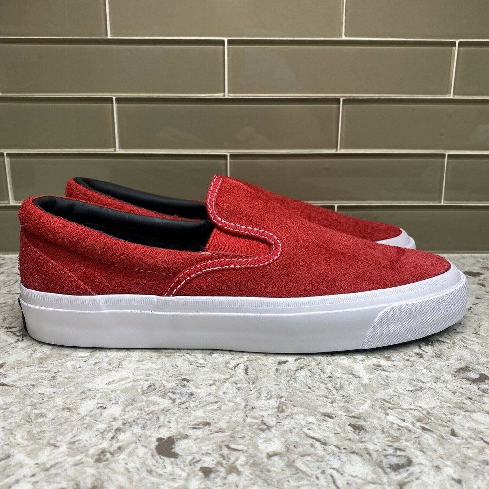 NEW Converse One Star CC Slip On Suede Mens Shoes - Picture 4 of 8